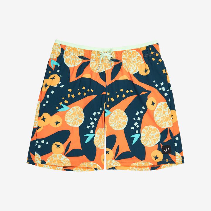 Produktbild Nabaiji Schwimmshorts Jungen lang - 100 Hotu orange (12, 13, 14)