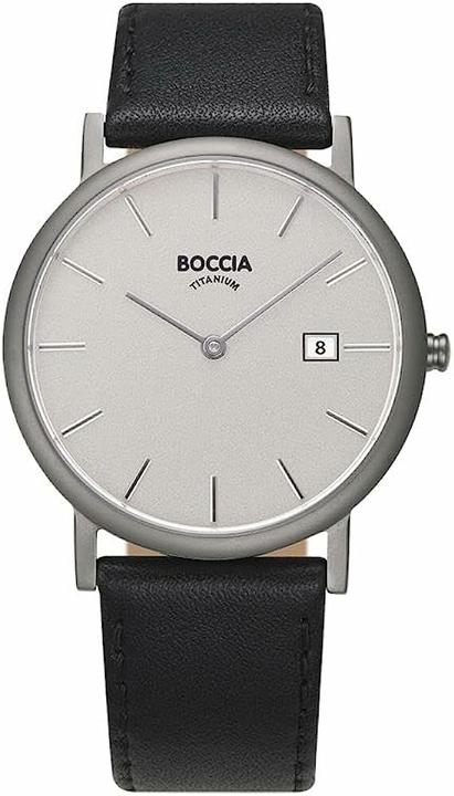 Immagine prodotto Boccia 3637-01 Orologio da uomo in titanio 37mm 5ATM (Orologio da polso analogico, 37 mm)