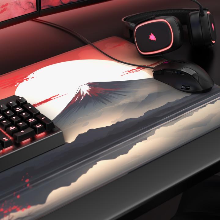 Actual product image Titanwolf Gaming mouse pad, 900 x 400mm XXL speed gaming mouse mat, mouse pad extra large surface, Japan (XXL)