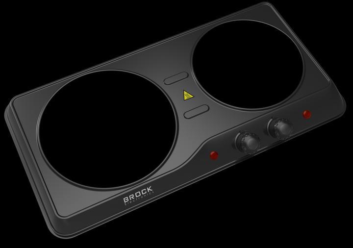 Actual product image Brock Electronics Infrared cooker Brock HPI 3002