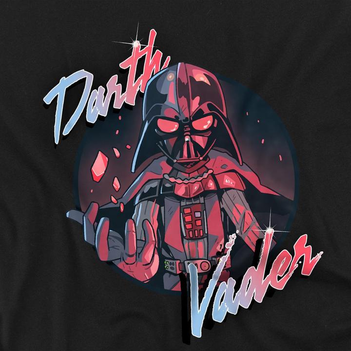 Actual product image Star Wars Unisex Adult Darth Vader Wave T-Shirt (S)