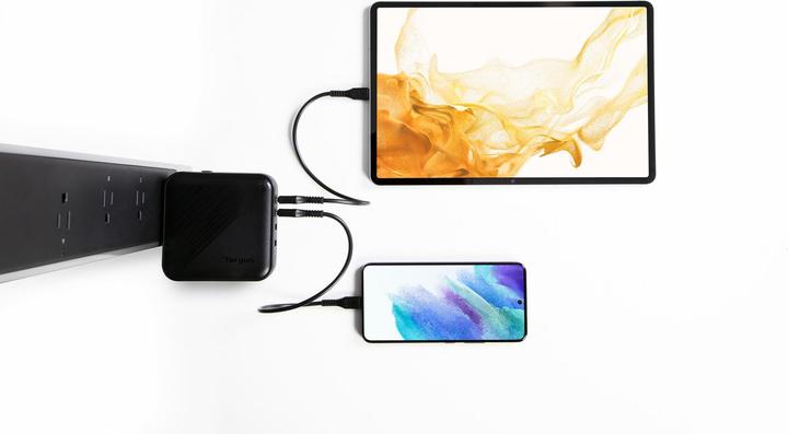 Actual product image Targus 100W GanCharger-Multi port- travel adapt (100 W)
