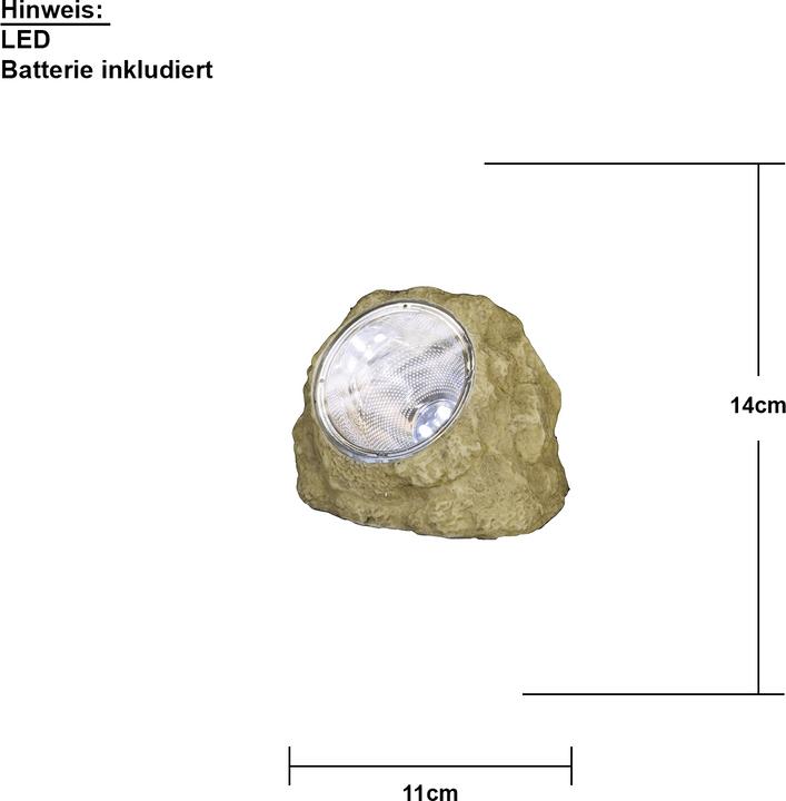 Actual product image Star Trading Rocky (5 lm, IP44)