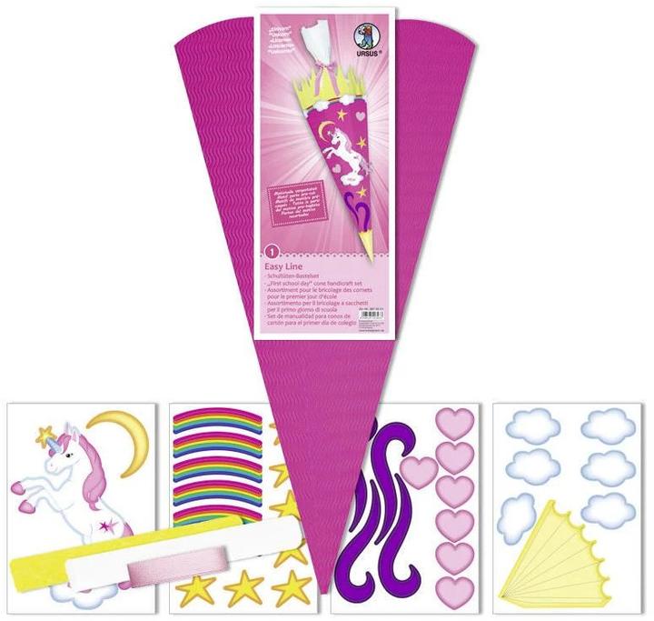 Actual product image Ursus School bag craft set unicorn (68 cm, 1 x)