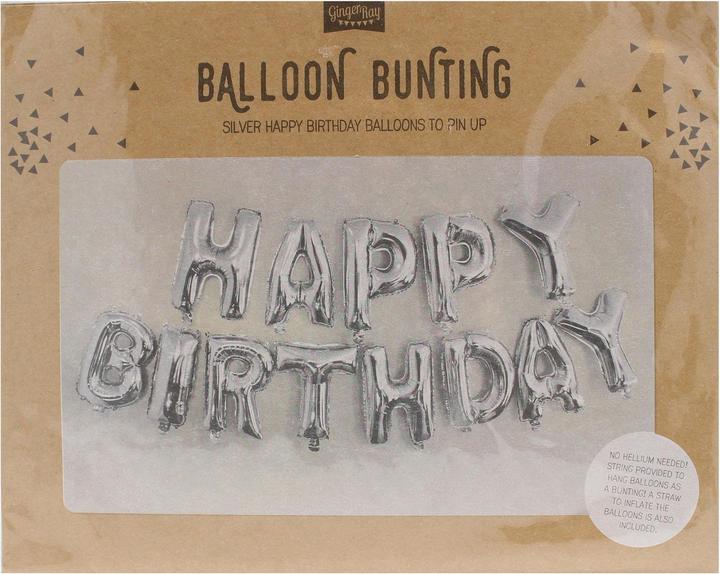 Image du produit Ginger Ray Guirlande de ballons Happy Birthday