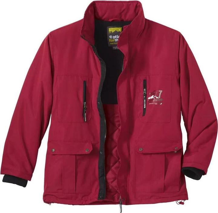 Atlas For Men Wasserabweisender Parka mit Kunstfellkapuze (3XL)