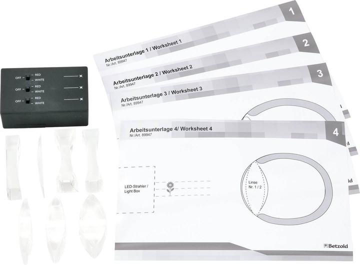Produktbild Betzold Experimentier-Set Optik Bildentstehung im Auge