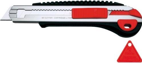 NT Cutter L700RP Cuttermesser mit Schiebemechanik NT 18 mm Kunststoffschaft (Cutter)