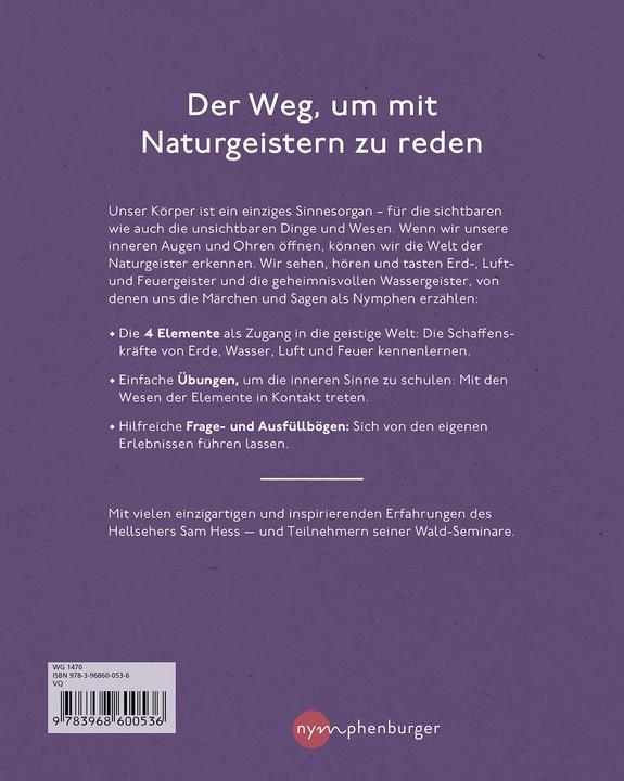 Immagine prodotto Die Welt der Naturgeister (Tedesco, Sam Hess, 2022)
