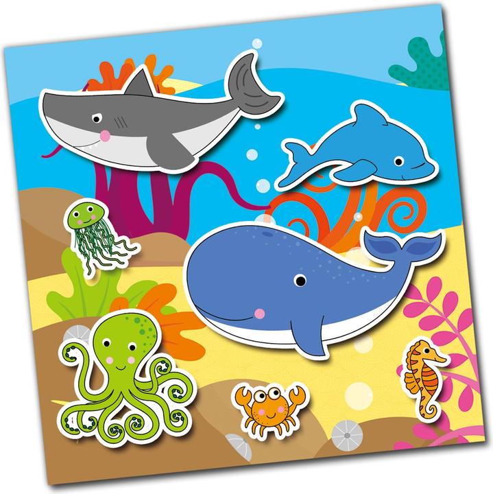 Actual product image GALT Reusable Sticker Book - Animals (31005098)