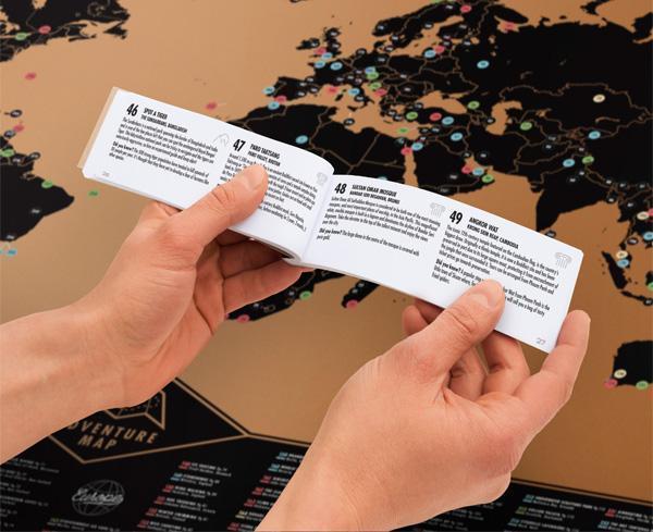 Immagine prodotto Luckies Mappa di Scratch (17 x 22 cm)