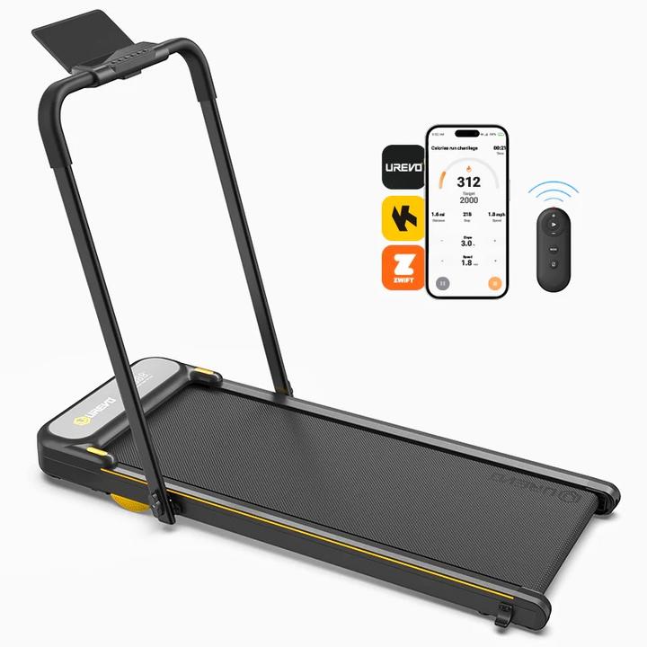 Produktbild Urevo Strol 2E Smart 2-in-1 electric treadmill (black)