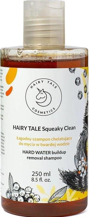 Actual product image Hairy Tale Hairy Tales Squeaky Clean Gentle Chelating Shampoo For Hard Water 250ml (250 ml, Liquid shampoo)