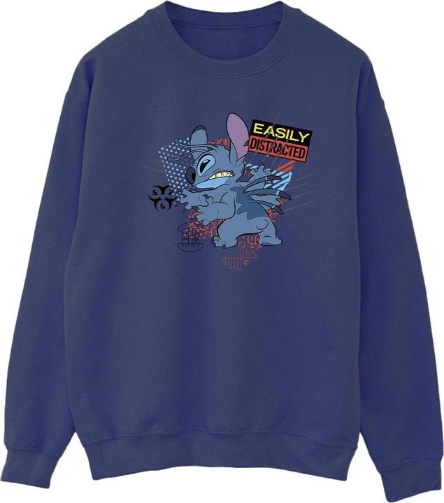 Disney Lilo And Stitch Easily Distracted Sweatshirt (XXL)