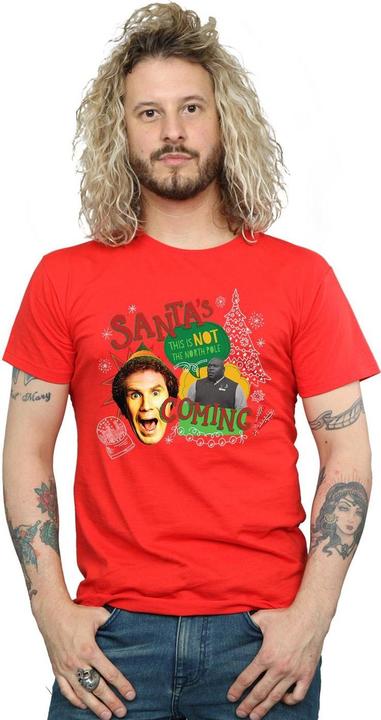 Actual product image Elf Mens North Pole T-Shirt (XL)