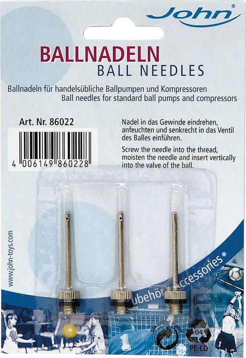 Actual product image John Metal ball needles