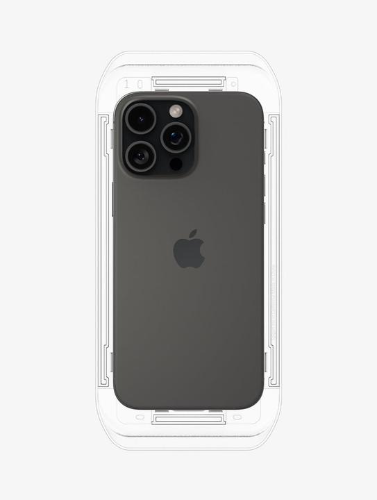 Actual product image Spigen Glas.Tr ”Ez Fit” 2-Pack forfor iPhone 16 Pro Max 6,3" privacy (2 Piece, Apple iPhone 16 Pro Max)