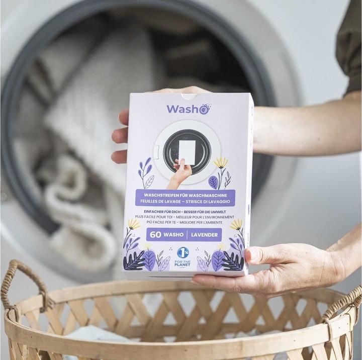 Image du produit Washo Bande de lavage Made in Germany (60 Cycles de lavage, Lingettes)