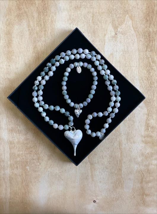 Actual product image Andreani Gift set necklace and bracelet (Stones)