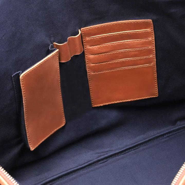 Actual product image Buckle & Seam Leather weekender Linwood Cognac / (37 l)