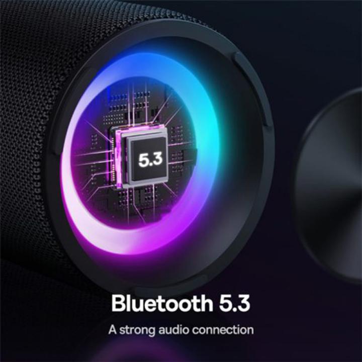 Actual product image Baseus OS-Baseus AeQur VO20 Portable Wireless Speaker Cluster Black