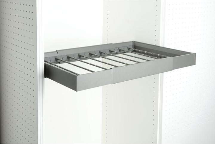 Produktbild Servetto Auszugsrahmen Seitenleisten Papillon anthrazit (1 Stk.)