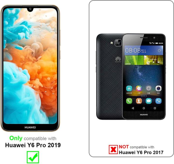 Productafbeelding Cadorabo Bloemen Boekomslag (Huawei Y6 Pro)