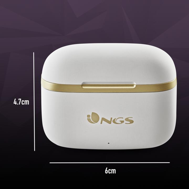 Produktbild NGS Artica trophy white (5 h, Kabellos)