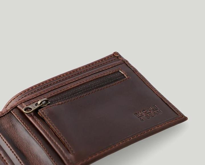 Produktbild Buckle & Seam Leder Portemonnaie Bill