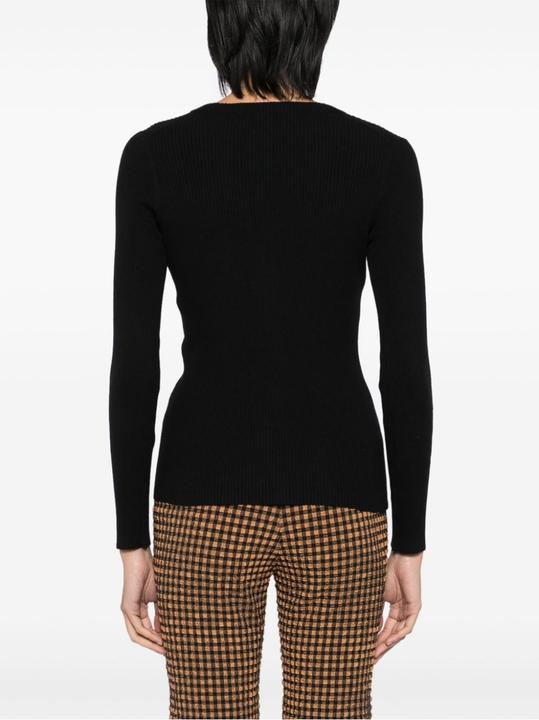 Produktbild Maison Kitsune Baby Fox Patch Fine Ribbed Cardigan (L)