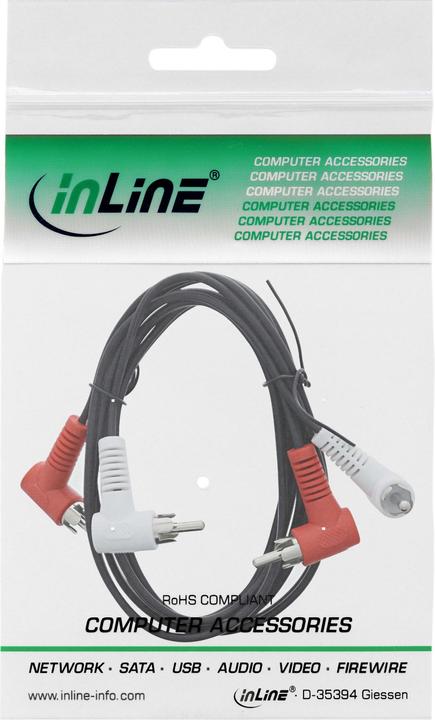 Image du produit InLine Cinch – Cinch (1.20 m, RCA)