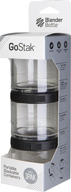 Produktbild Blender Bottle BlenderBottle GoStak 3Pak (100ml) (0.10 l)