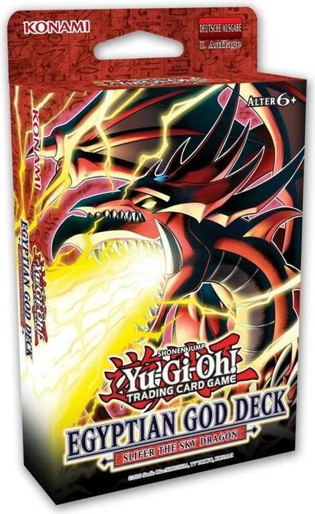 Konami Yu-Gi-Oh! Egyptian God Deck: Slifer II Auflage -DE- (Deutsch)