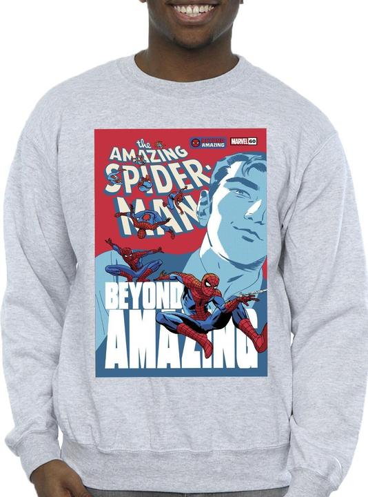 Actual product image Mens Spider-Man Beyond Amazing Cover Sweatshirt (L)
