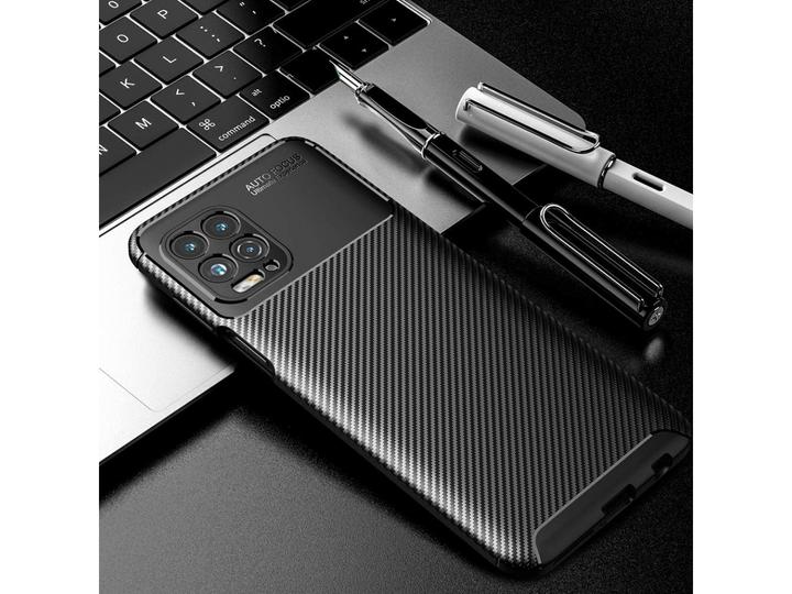 Immagine prodotto Screenguard Custodia Motorola Moto G100 Cover Carbon Design TPU (Motorola Moto G100)