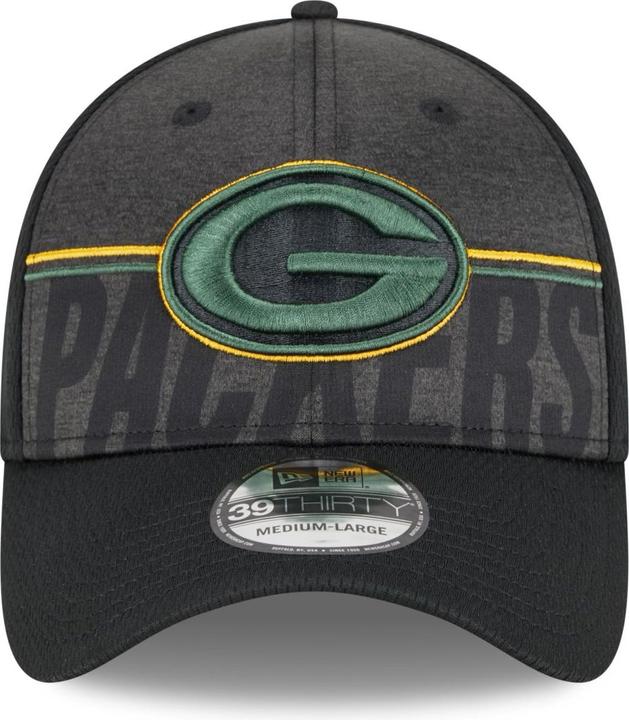Actual product image New Era 39Thirty Cap - TRAINING 2023 Green Bay Packers - M/L (M/L)