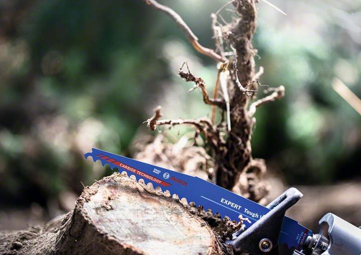 Actual product image Bosch Professional Zubehör EXPERT 'Tough Wood' S 1142 KHM reciprocating saw blade, 3 pieces