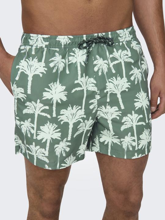 Immagine prodotto Only & Sons Onstedswim Short Palms Aop (S)