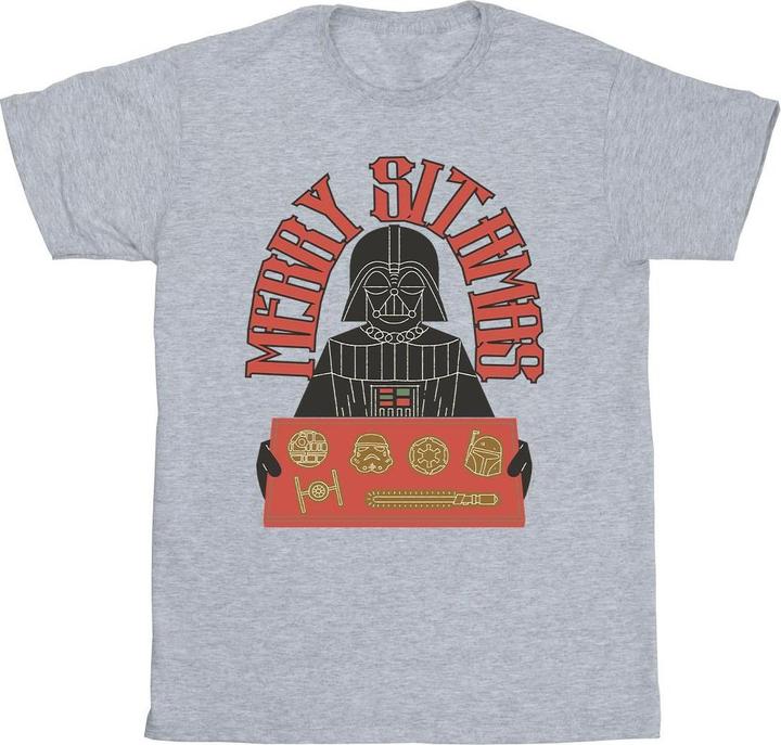Actual product image Star Wars Mens Episode IV: A New Hope Merry Sithmas T-Shirt (3XL)