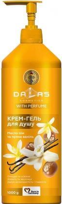 Immagine prodotto Konjac Sponge DALAS Kremowy żel pod prysznic Masło Shea i Wanilia 1000g