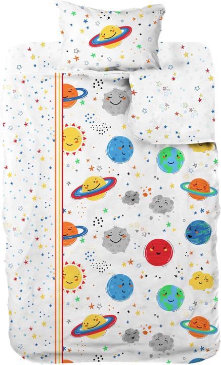 Actual product image Cotton Box Baby Bedding Planet (100 x 135 cm, 40 x 60 cm, 35 x 45 cm)