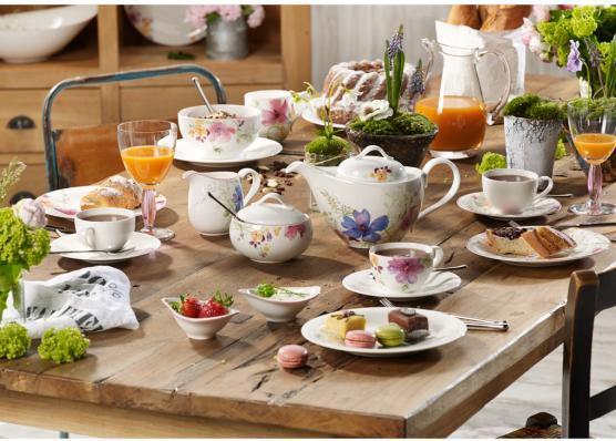 Actual product image Villeroy & Boch Sugar Bowl 6 pers. Mariefleur Gris Basic (0.45 l)