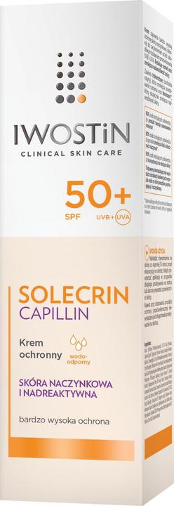 Produktbild Iwostin Solcrin Capillin, Schutzcreme, SPF 50+, 50 ml (Sonnencreme, SPF 50, 50 ml)