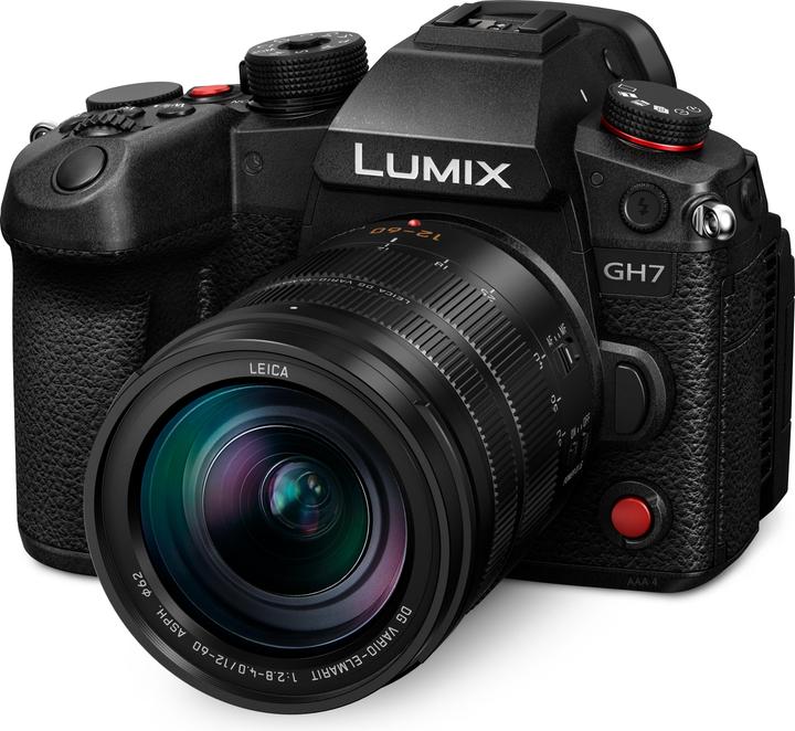 Actual product image Panasonic GH7 Body + Leich 12-60mm f/2.8-4 (12 - 60 mm, 26.50 Mpx, Micro Four Thirds)
