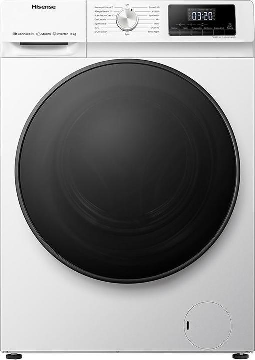 Produktbild Hisense WFQA8014EVJMW (8 kg, Links)