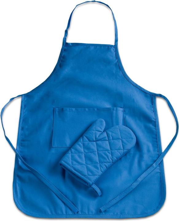 Produktbild Städter Tablier et gant pour enfant - Bleu (2pcs)