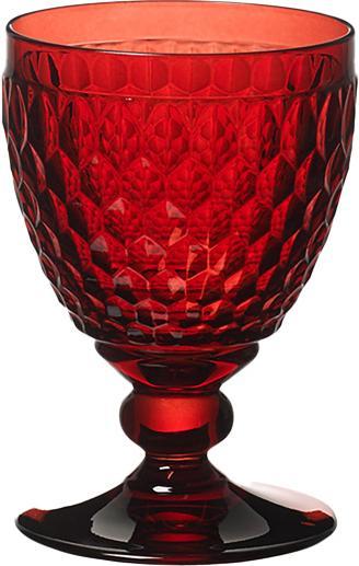 Actual product image Villeroy & Boch Red wine goblet red, set of 2 Boston coloured (20 cl, 2 Glasses, Red wine glasses)