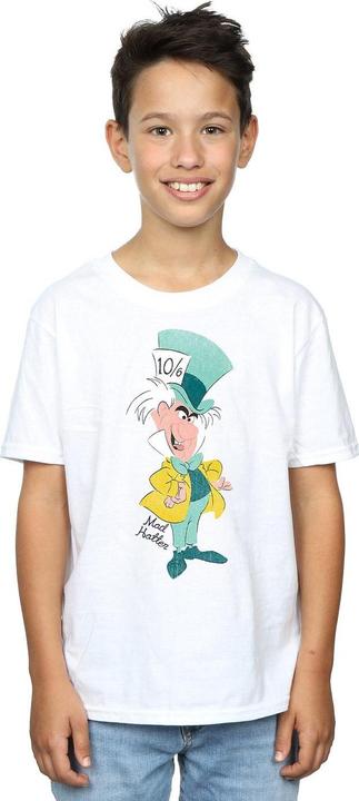 Immagine prodotto Disney Maglietta classica dei ragazzi Alice Nel Paese Delle Meraviglie Cappellaio Matto (140, 146)
