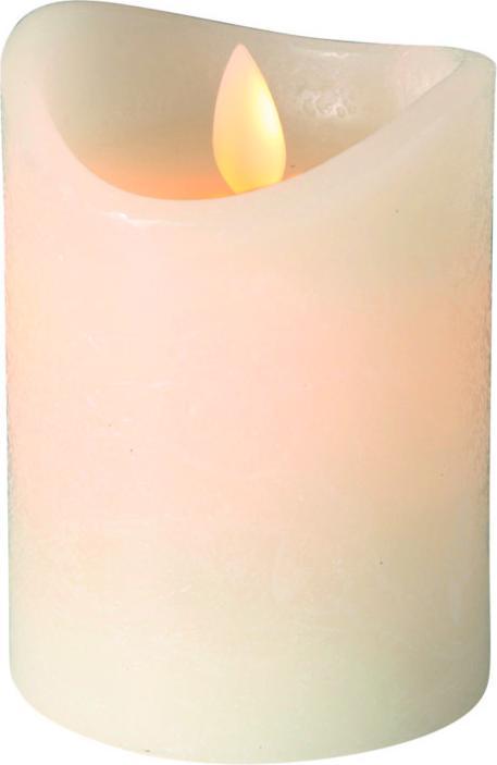 Actual product image Neutral LED candle Bino cream white (1 x)