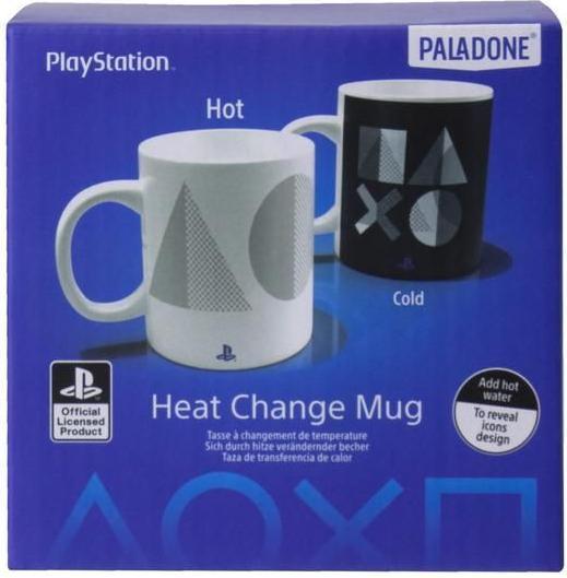 Actual product image Paladone Products Playstation Heat Change Mug PS5 (300 ml, 1 x)